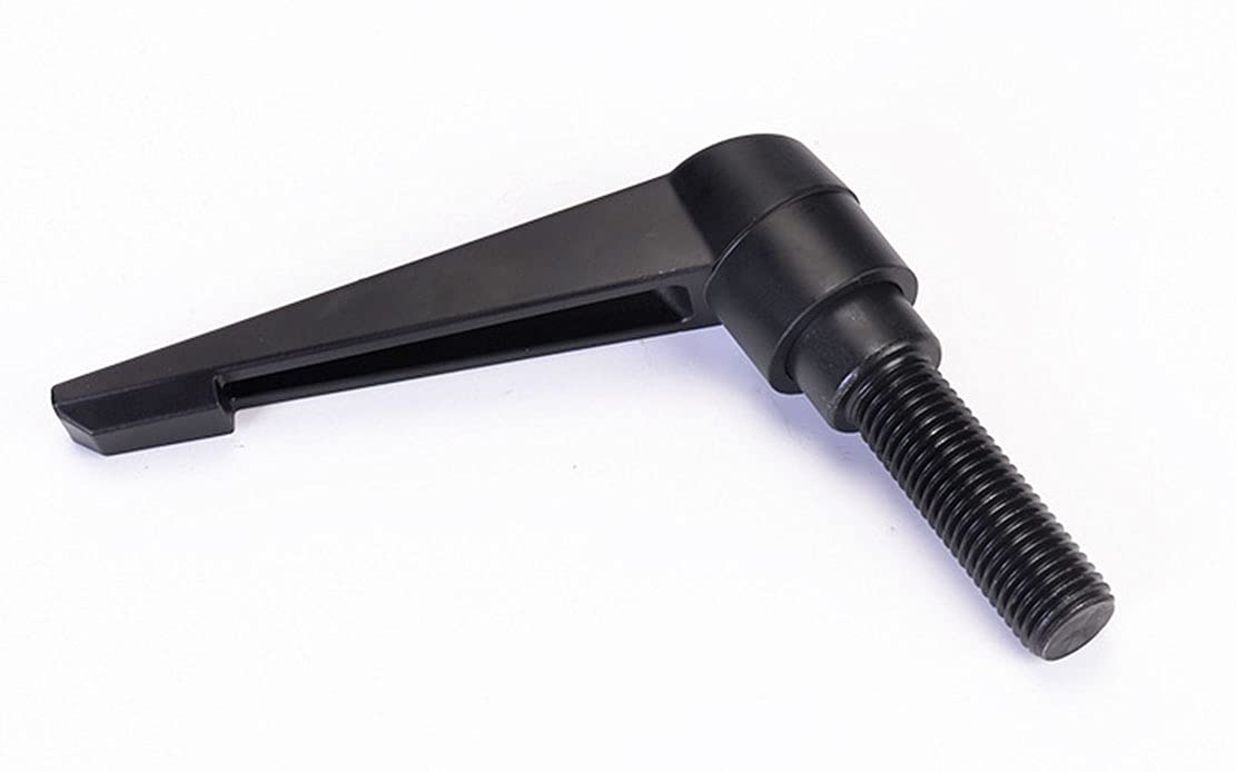 4 leve di serraggio M6 in acciaio inox, filettatura esterna regolabile, impugnatura per macchina, leva di serraggio con filettatura esterna (50 mm)