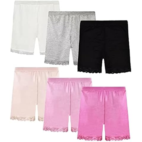 GENTABY Girls Stretchy Shorts 6 Pack Cover