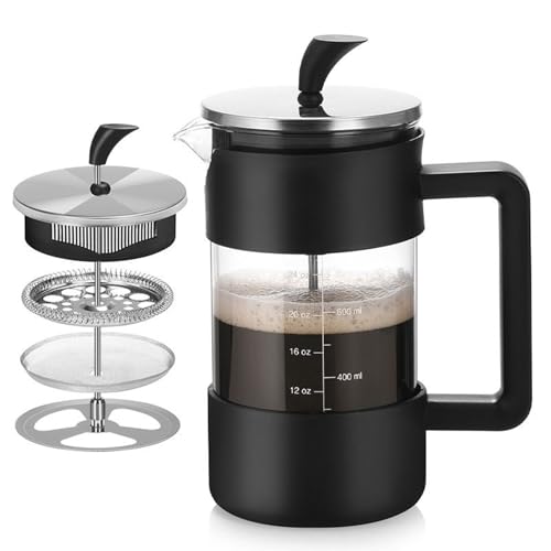 Genérico Coffee Press | De Prensa Francesa | Aislado | 8 Taza | Cervecero Duradero Para Sala De Estar Familiar Fiesta Para Acampar En El Lugar De Trabajo De