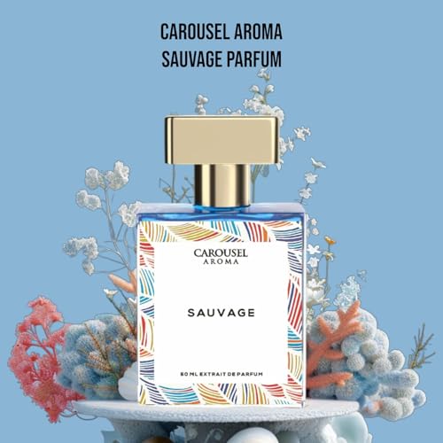 Image of Carousel Aroma Luxury Eau De Parfum Perfume for Unisex With Long Lasting Fragrance | Long Lasting Perfume for Unisex (50 ML, Sauvage)