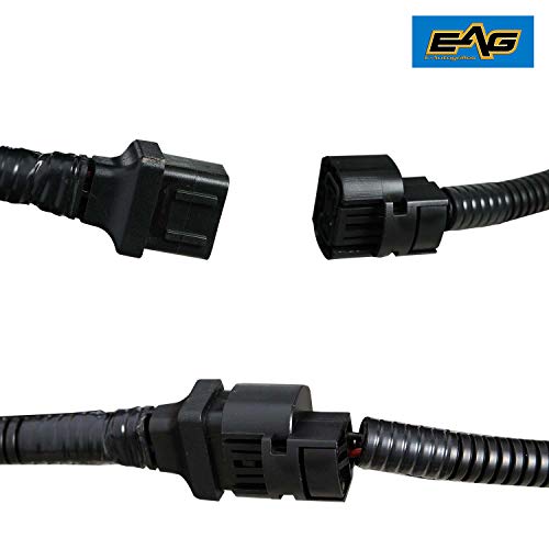 Eag 18 Inch Fog Light Extension Wire Harness A Pair Fit For 10-18 Wrangler Jk / 18-21 Wrangler Jl / 20-21 Gladiator Jt #TOP5