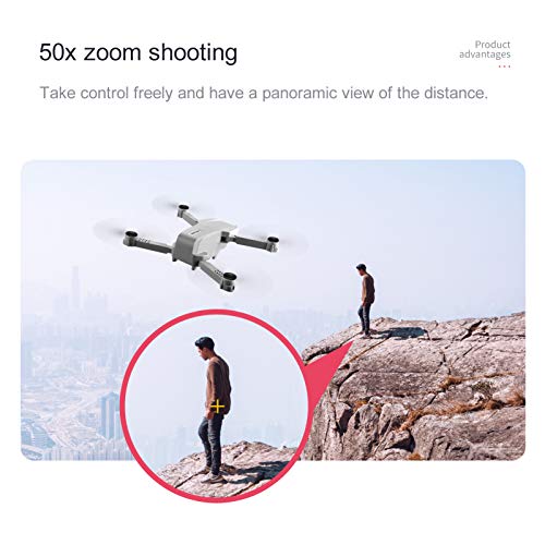 OWSOO Drone KK5 RC com Câmera 4K Wifi FPV Drone de Câmera Dupla Mini Brinquedo Quadcóptero Dobrável