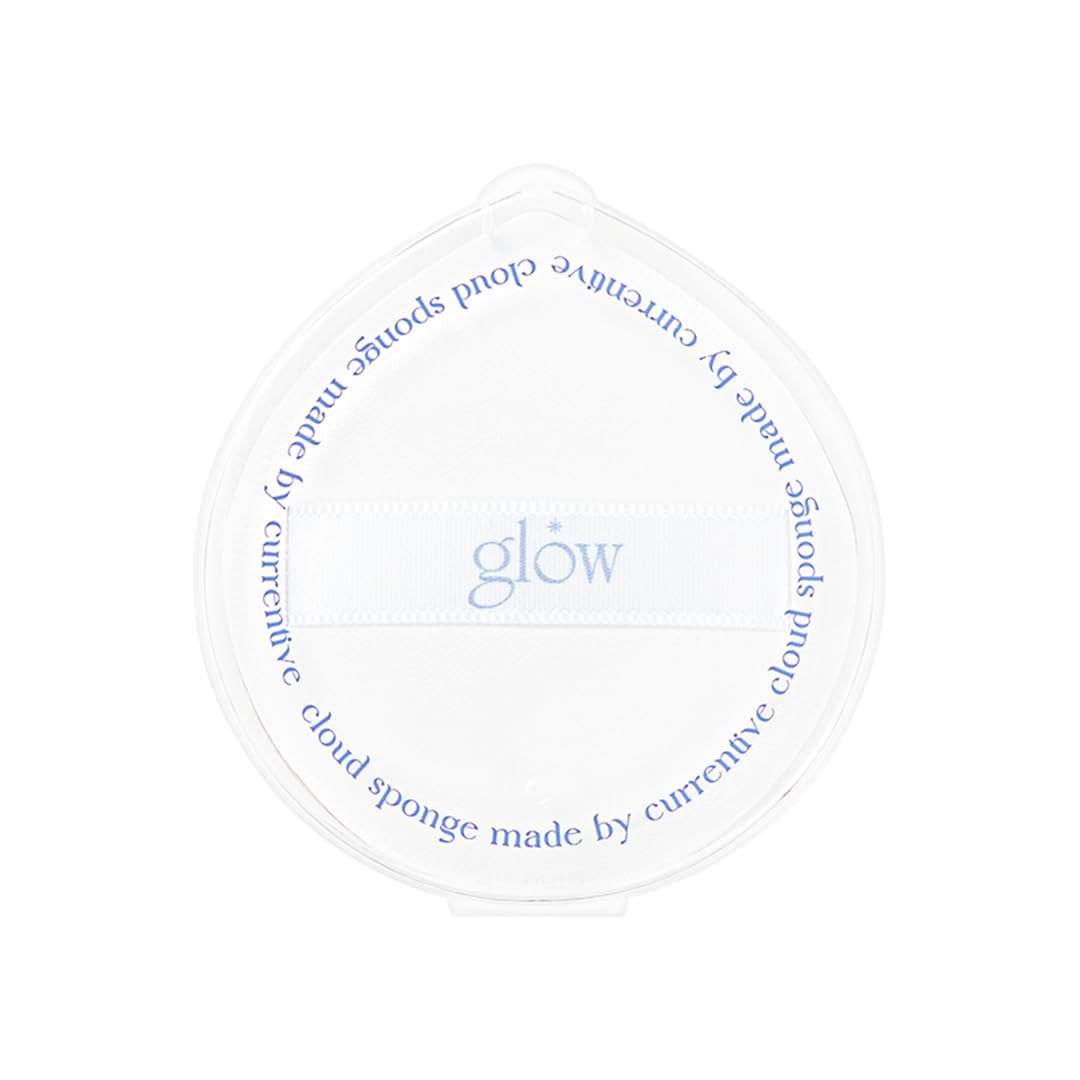 glow cloud sponge 3EA | featuring skin-friendly rubycell | puff-shaped sponge that effortlessly simplifies makeup application, perfect makeup sponge for quick and even application, 0.13 lbs