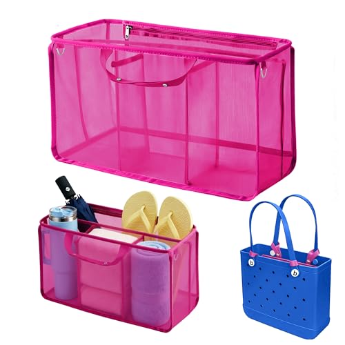 Organizer Inserts for Bogg Bag Accessories - Lightweight Mesh Divider Pouch for Easy Organization Perfect for the Medium Bogg Bags and Beach Totes