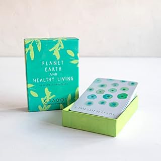 GRADO Planet Earth and healthy living 48 Inspirational Cards. Inspirational quotes. Healthy habits. Affirmation cards. Positive reminders. Eco friendly cards. Educate your children.
