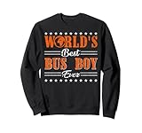 Photo Gallery retro motif worlds best bus boy felpa Photo Gallery retro motif worlds best bus boy felpa