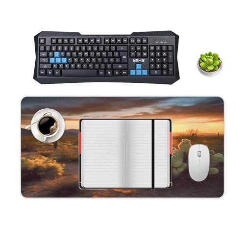 Alfombrilla de escritorio gaming FekiLoot 60x30 cm goma miniatura 4