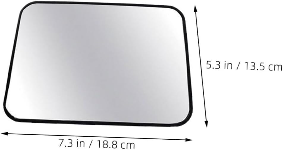 Car Mirror for Rear-facing Seats Automotive Interior Rearview Mirror 18.8x13.5cm with Wide View for Newborn Backseat Monitoring