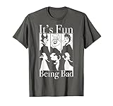 16PRIN411 Disney Princess Villains Fun Being Bad Graphic T-Shirt C1