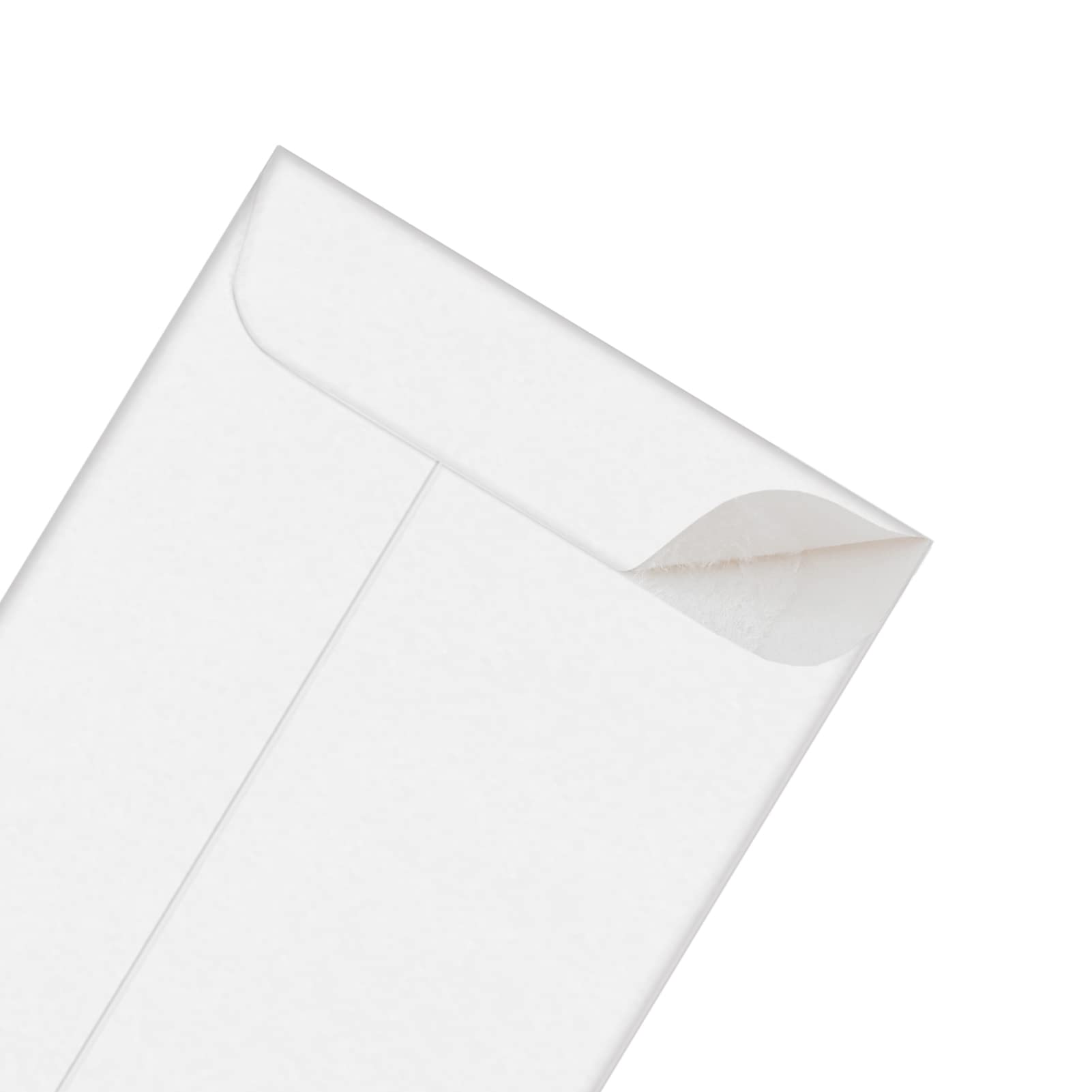 Xxcxpark #1 Münzumschläge, 5,4 x 8,9 cm, weiße Kraftpapier-Umschläge, klassische Kleinteile-Umschläge mit selbstklebender gummierter Klappe für Münzen, Bargeld, Kreditkarten, Samen, 500 Stück