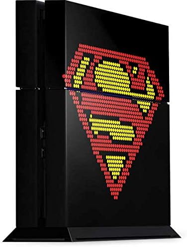 Skinit Decal Gaming Skin Compatible with PS4 Console - Officially Licensed Superman 2025 Superman & Krypto Watch The Earth Design