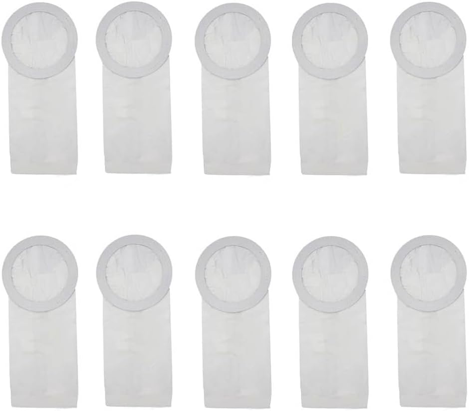 474010 100331 Vacuum Bags Replacement for Proteam Fits for Nobles TrailBlazer XL 10 QT Sandia Raven 10 QT Windsor 68005 VP10 Sanitaire Quiet Clean SC530, 10-Pack