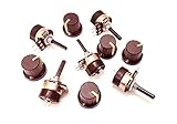 ERH India (Pack of 5) 10k Potentiometer with Knob Linear Resistor Volume controllerON-Off. 10k Volume Control with Knob
