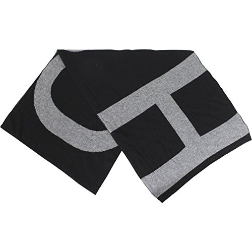 Hugo Boss Men's Men-Z-529 Open Miscellaneous Oversized Logo Scarf
