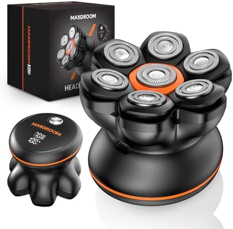 MAXGROOM Afeitadora Cabeza Hombre, Maquina Afeitar Hombre, Afeita...