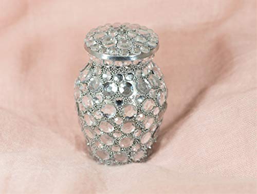 Diamond Sprinkled : Human Ashes Cremation Miniature Urn | Crystal Studded Keepsake Urn thumb #5