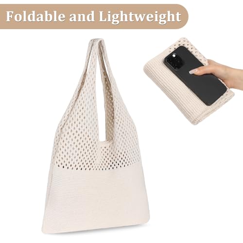 Bolso Tote de Crochet Sightor para Playa y Verano miniatura 7