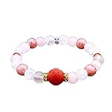 [SHOPMAX] 世界遺産 高野山金剛三昧院御祈祷 縁結びブレスレット (贈答品 パワーブレス 愛のキューピッド 天弓 煩悩 夫婦円満 結婚良縁 御祈祷之証 専用桐箱愛染明王 想い 絆) (女性用/BL2687)