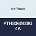 Hoffman PTHS362428G4A Protek Double-Hinged Cabinets, Window Door, Air Conditioned, Type 4, 36.30" x 23.62" x 27.95"