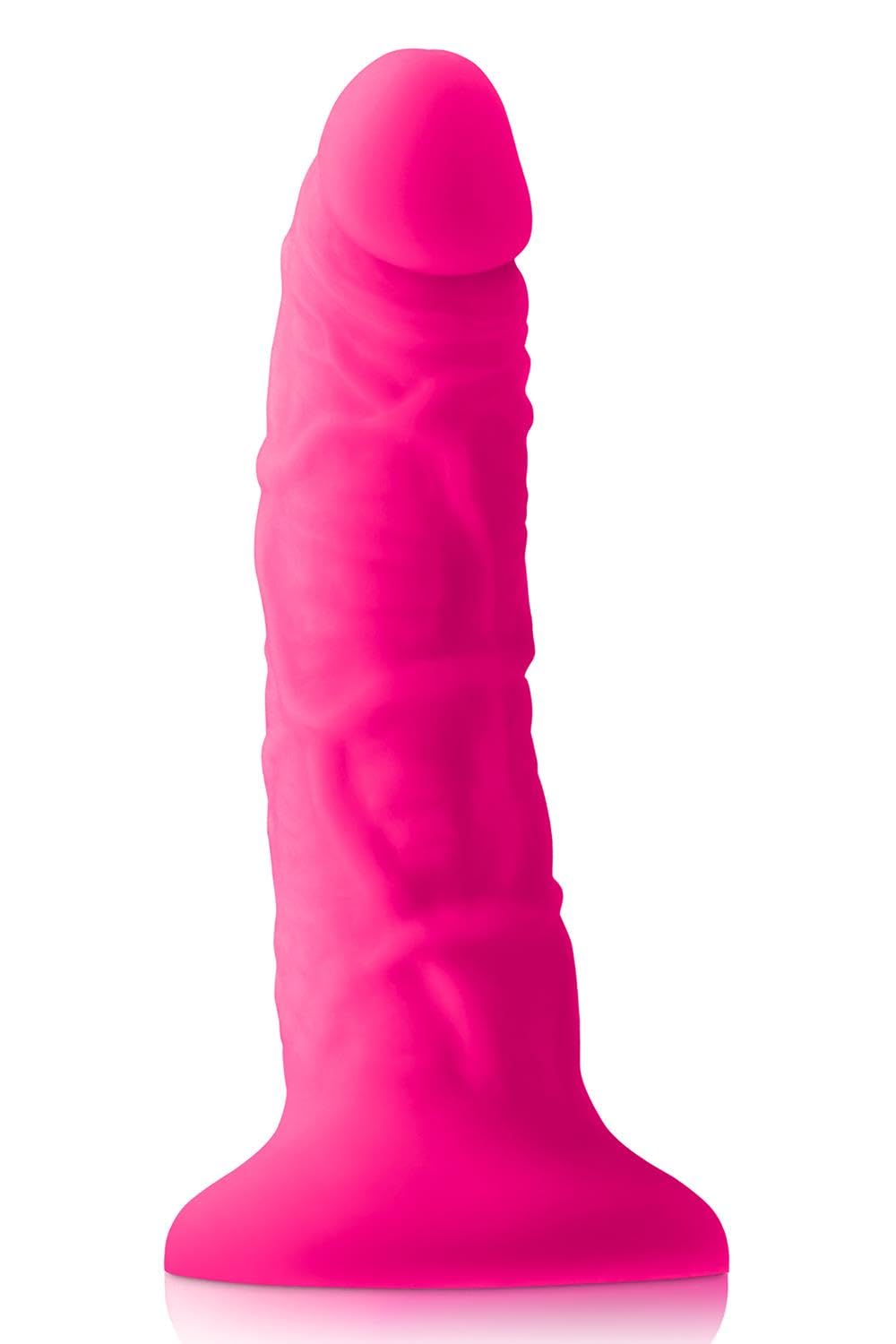 NS Novelties Colours Pleasures Thin 15.8 cm Dildo Pink