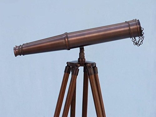 Binoculares de Pie Hampton Nautical 62" Bronce miniatura 2