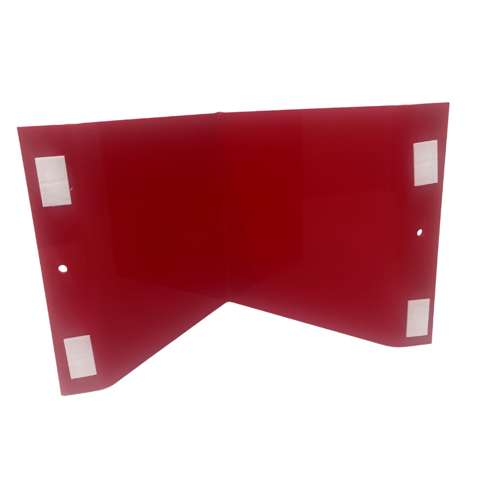 9" Width x 6" Height x 4" Depth Acrylic, White on Red Standard FIRE EXTINGUISHER "V" Sign — Amazon image 2