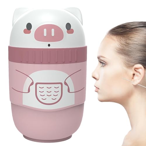 イヤークリーナー - 180個 イヤーラインクリーナー、ピアスケアボックス | 軽量耳使い捨て ピアスクリーニングライン 収納ボックス付き、耳ピアスクリーニングツール 自宅旅行 キャンプ用、ピンク