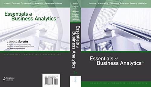 Essentials of Business Analytics