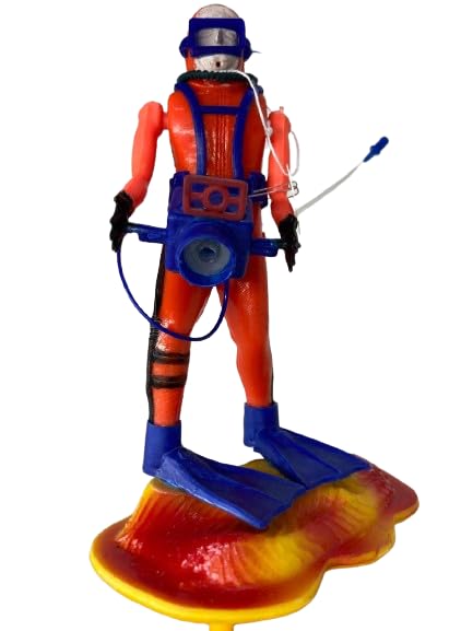 FISHTAIL Polo Man Diver Figure - Artificial Aquatic Ornament, Aquarium Decoration, Fish Tank Accessories, Aquarium Accessories, Aquatic Decor, Fish Tank Ornaments, Aquarium Decorations Pack of 1Nos. (B0D8FR6QSM) Amazon Price History, Amazon Price Tracker