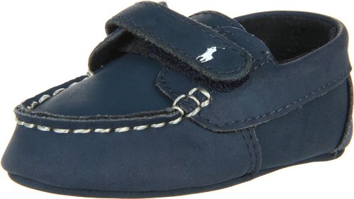 Ralph Lauren Layette baby boys Captain Ez Soft Sole (Infant/Toddler) oxfords shoes, Navy, 3 Infant US