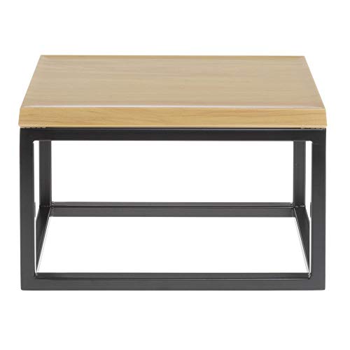 Amazon.com: HUBERT Black Display Riser with Butcher Block Top - 7