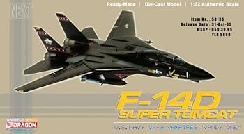 航空機・ヘリコプター 1/72 F-14D TOMCAT VX-9 VAMPIRES VANDY 1 Amazon.co.jp: Dragon 1/72 F-14D Tomcat US Navy VX-9 Vampires VANDY