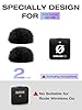 SUNMON Microphone Windscreen for Rode Wireless Me, Furry Pop Filter Wind Muff Compatible with Rode Wireless Me Wireless Microphone System, Background Noise Reduction Improve Sound Quality (2 PCS) #1