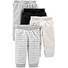 Simple Joys by Carter's unisex-baby 4-pack Fleece Pants