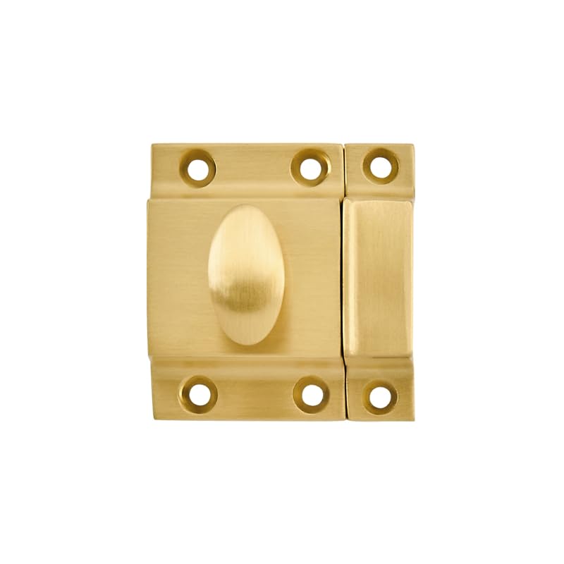 Khtumeware - LOCK Brushed Brass Cabinet Pulls CTC 51 mm