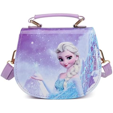 Frrozen Girls' Purple Cartoon Handbag Cover