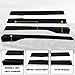 PIT66 Universal Car Rocker Panel Extension Lower Side Skirts 4PCS (Double-Sided Tape NOT Included), Black Body Side Skirt Splitter Kit