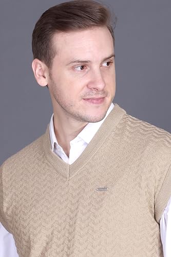Image of GODFREY Half Sweater for Man Winter Pullover - Sleeveless Men Sweaters