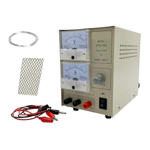 Petite Machine De Galvanoplastie, Kit Placage À L'or, Outils Traitement Avec Tension Réglable, Équipement Bijoux Haute Efficacité Et Vitesse