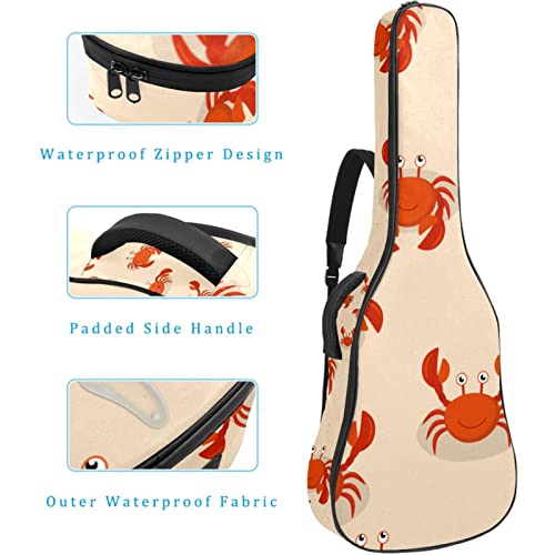 Housse de protection en éponge épaisse imperméable pour guitare acoustique électrique basse classique, Multicolore 02… - Les Beatles, Paul McCartney, John Lennon, RIngo Starr, George Harrison Housse de protection en éponge épaisse imperméable pour guitare acoustique électrique basse classique, Multicolore 02… – Image 5