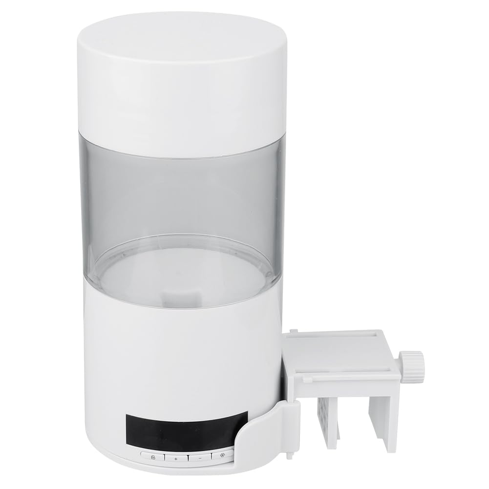 Automatyczny karmnik do akwarium, automatyczny karma dla ryb, automatyczny karmnik do akwarium, pojemność 500 ml, automatyczny dozownik karmy dla ryb (A)