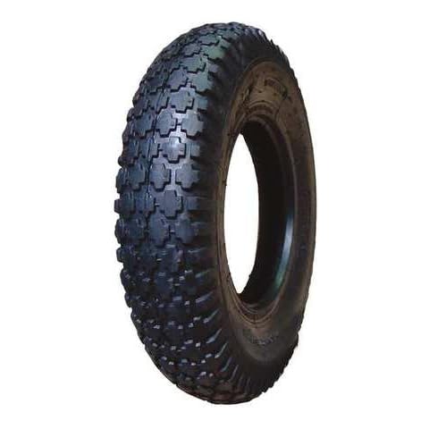 HI-RUN CT1008 Wheelbarrow Tire, 4.80/4.00-8, 4 Ply, Stud Cover