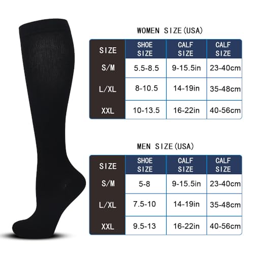 Knee High Socks for Men and Women - Soccer Socks, 1 Pack3