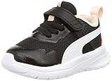 EVA-Zwischensohle PUMA Jungen Unisex Kinder Evolve Run Glitter AC+ Inf Sneaker, Black White, 23 EU