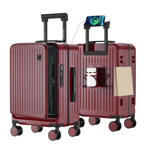 Redamancy スーツケース キャリーケース 65L ブラック Amazon | [Redamancy] 現役客室乗務員が設計を指導 スーツケース 機内