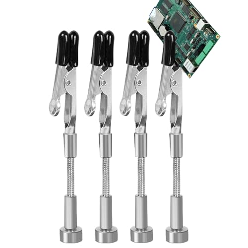 作業補助ハンズ - 電子工作 PCB基板 ワイヤーホルダー - 滑り止めクランプ対応自動車模型電子工作接着工作?計塗装はんだ付け