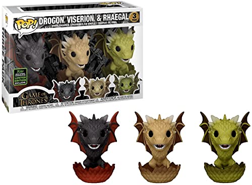 Funko Pop - ECCC 2020 - Game of Thrones Tri Pack - Dragon Egg