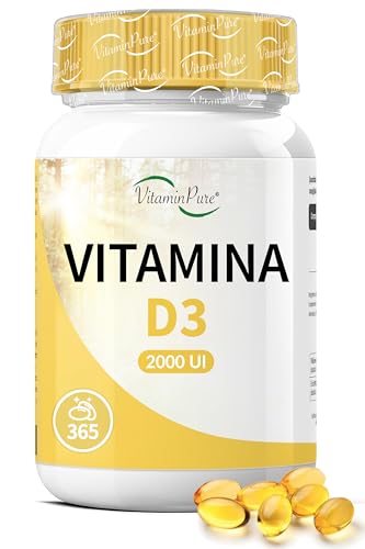 VitaminPure Vitamina D3 2000 UI Integratore