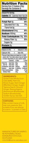 Nairn's Gluten Free Stem Ginger Oat Grahams, 5.64Oz #TOP5