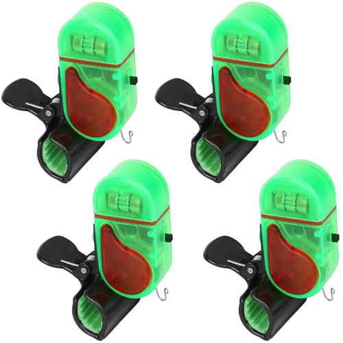 MuNanshan New 4Pcs Fishing Bite Alarm, Sensitive Electronic Fishing...